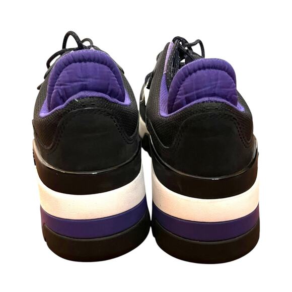 Timberland Euro Swift Low Top Hiking Boot Hiker Trail Shoes Black Purple 9.5 - Picture 8 of 13